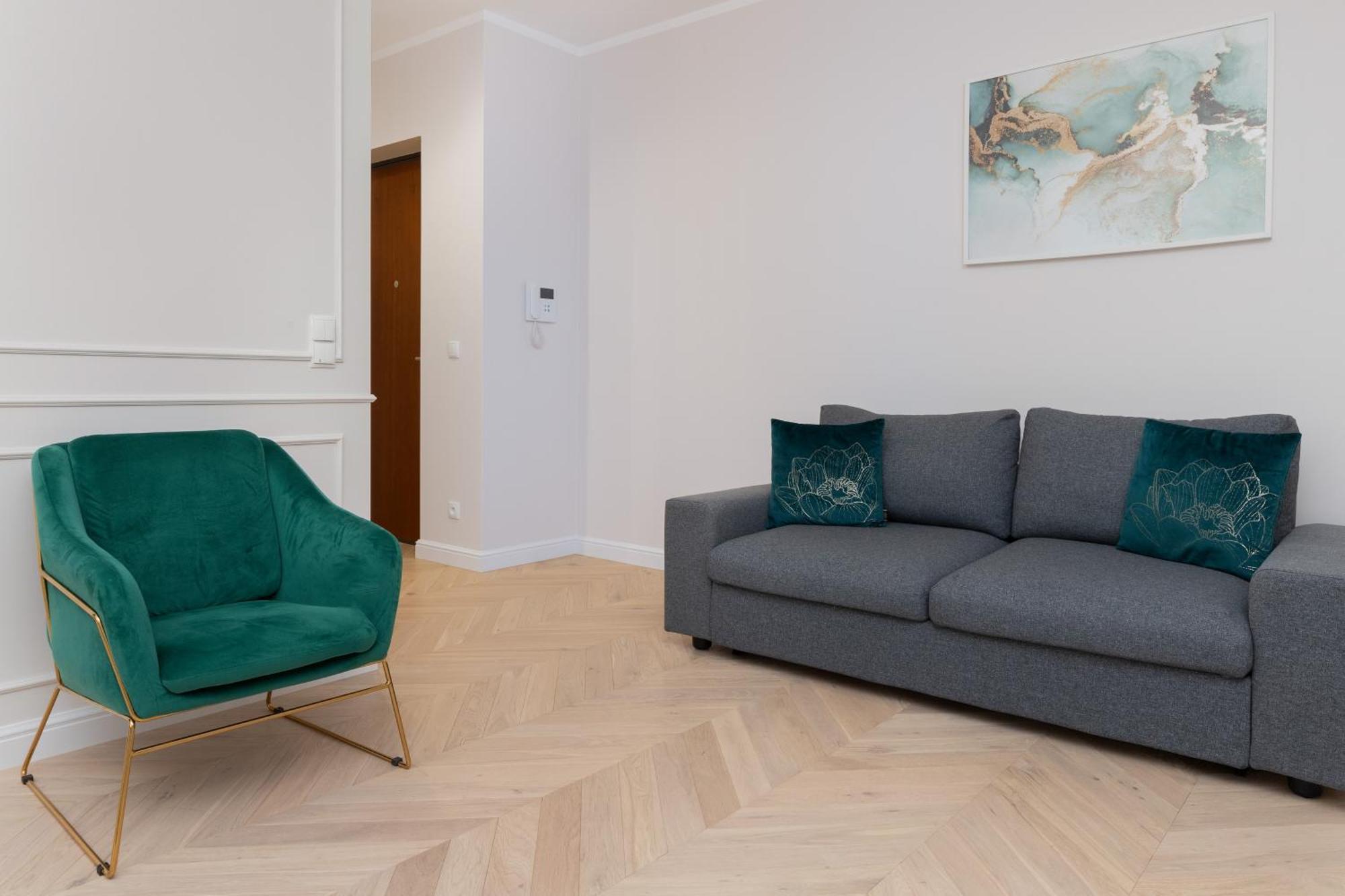 Lux Apartment Niemcewicza With Ac & Balcony Warsaw Ochota By Noclegi Renters Eksteriør bilde